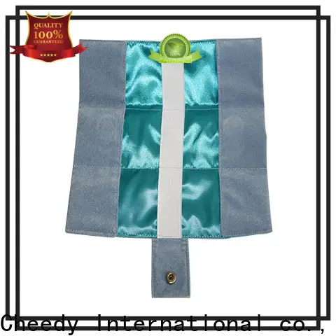 Custom white velvet bag packaging suppliers for jewelry 1