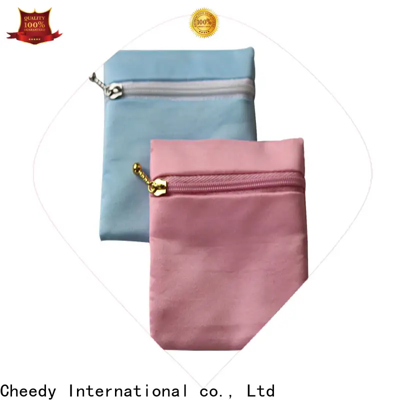 Cheedy Custom large velvet bag suppliers for watch 1