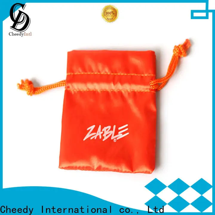 Cheedy satin velvet drawstring gift bags suppliers for watch 1