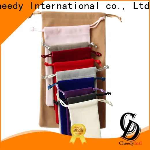 High-quality black velvet pouch price for business for necklace 1