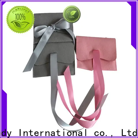 Cheedy New suede pouches wholesale supply for jewelry 1