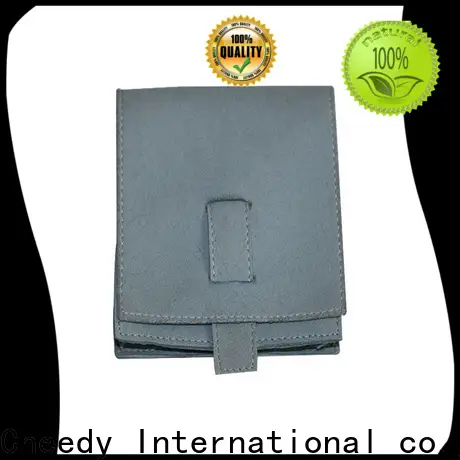 Cheedy jewelry black suede pouch suppliers for jewelry 1