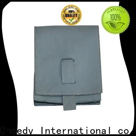 Cheedy jewelry black suede pouch suppliers for jewelry 1