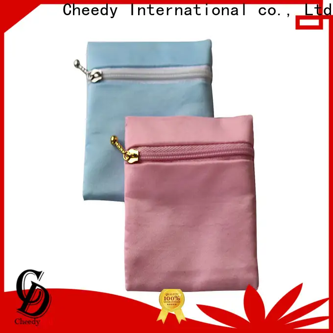 Custom velvet drawstring bags wholesale satin company for watch 1