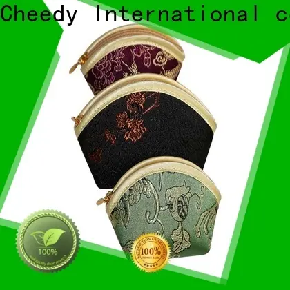 Cheedy packaging silver jewelry pouch suppliers for ring 1