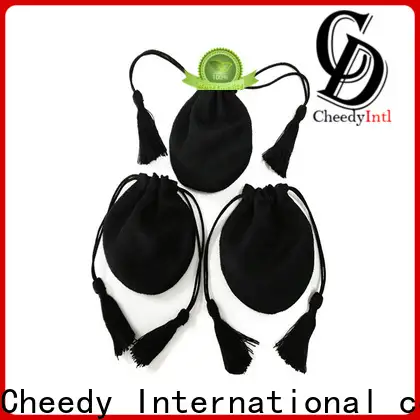 Cheedy Best suede jewelry bags supply for ring 1