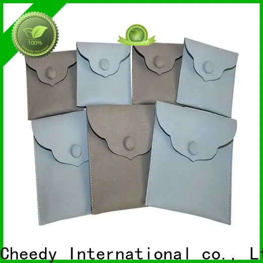 Custom custom jewelry box manufacturer pouch company for ring 1
