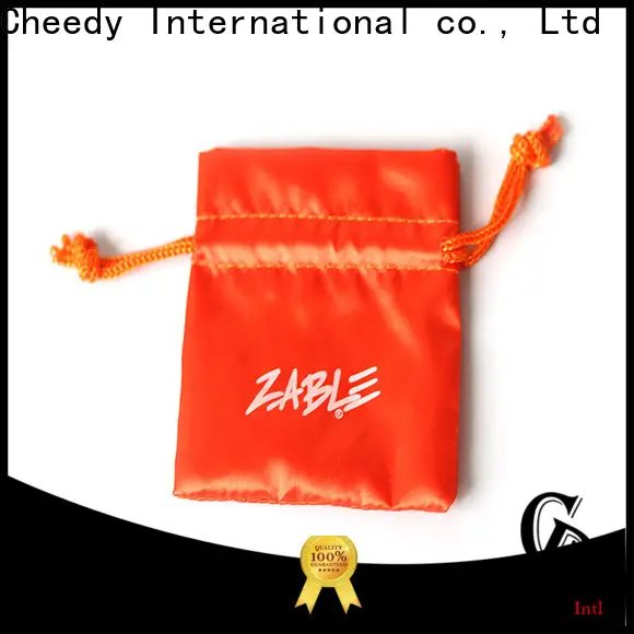 Cheedy Latest large satin bags manufacturers for watch 1
