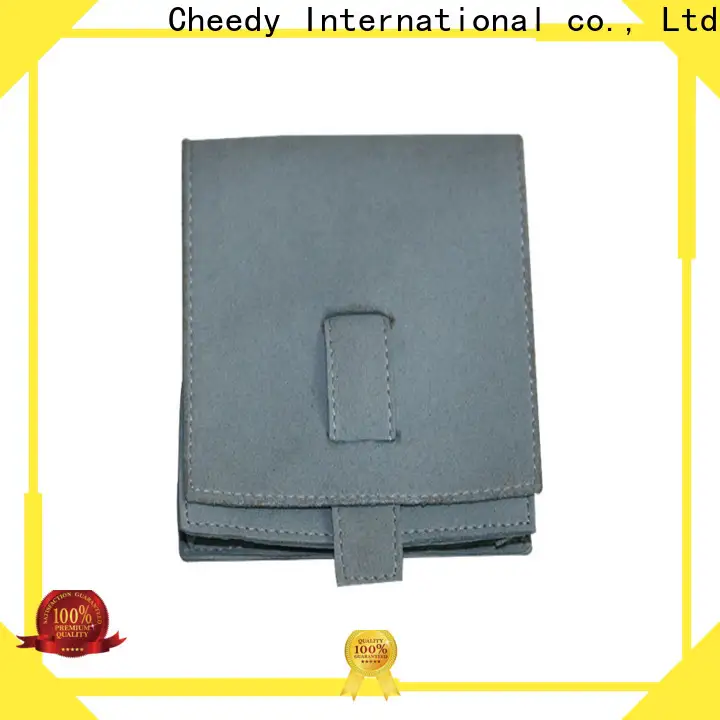 Cheedy packaging velvet jewelry bags wholesale suppliers for watch 1