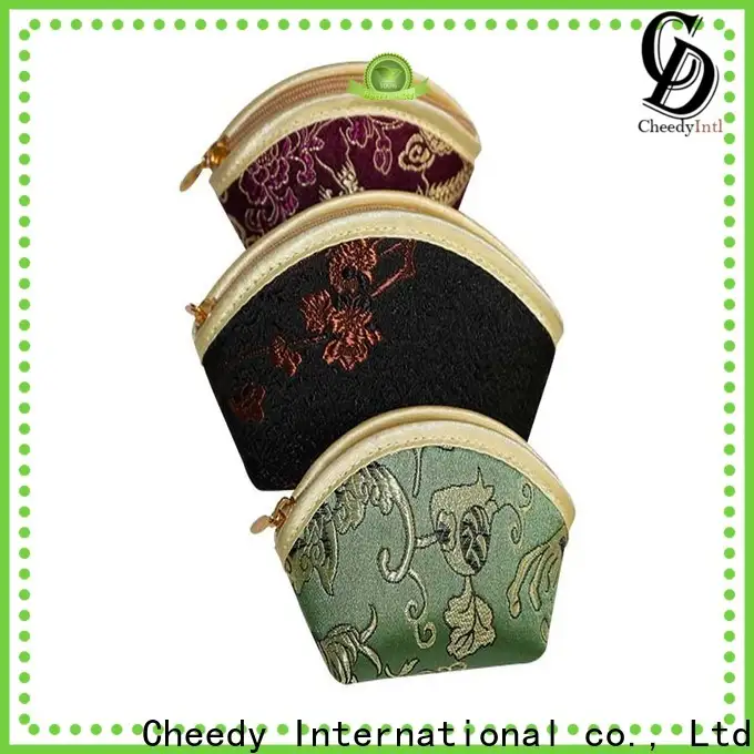 Cheedy New silver jewelry pouch manufacturers for watch 1