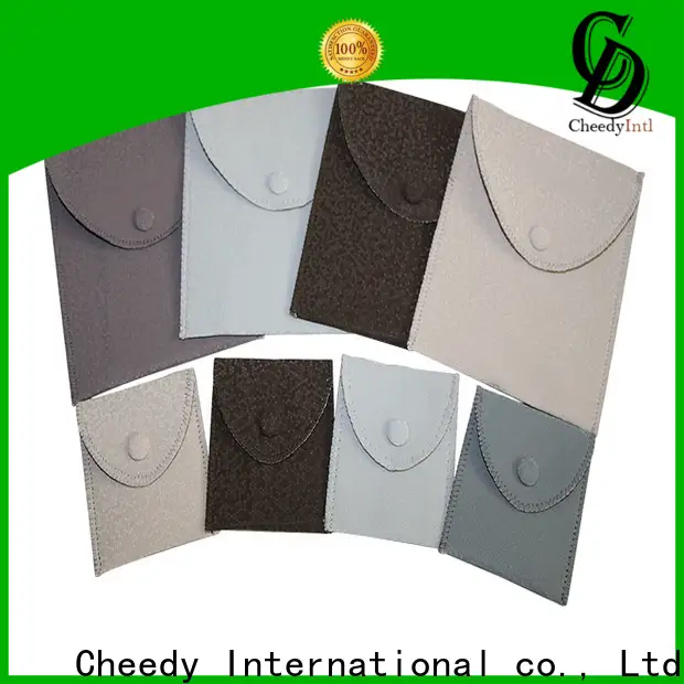 Cheedy leather jewelry gift boxes wholesale for business for ring 1
