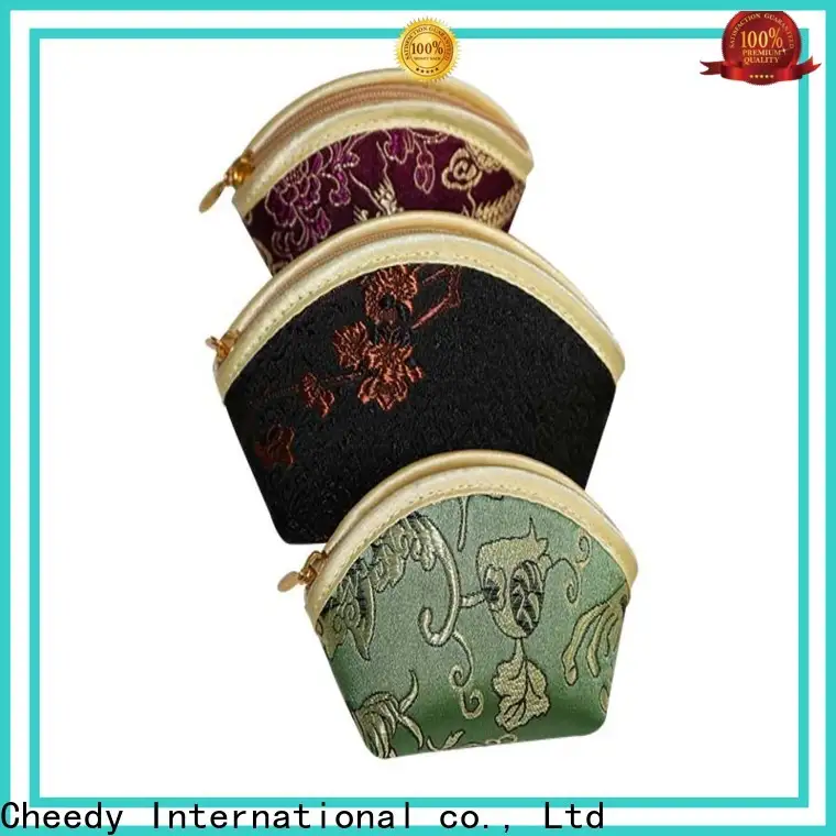 Latest wholesale jewelry pouches bags brocade factory for jewelry 1