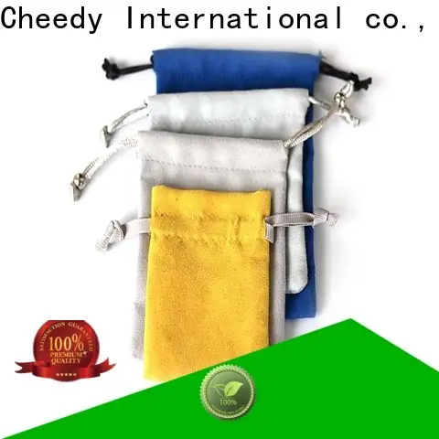 Cheedy Latest black velvet bags wholesale manufacturers for watch 1