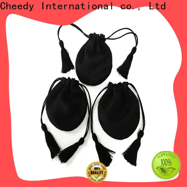 Cheedy New custom velvet jewelry bags manufacturers for watch 1