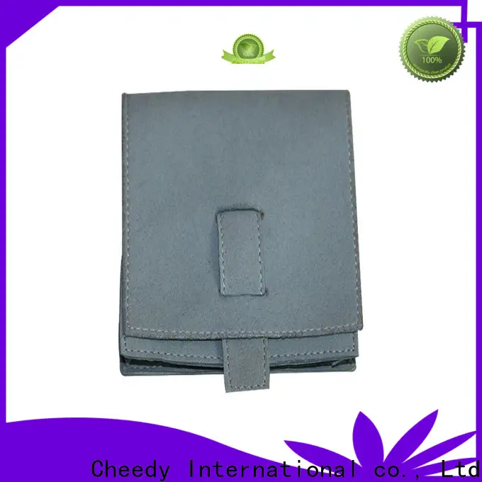 New printed velvet pouches pouch factory for necklace 1