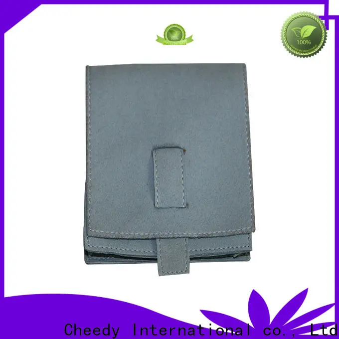 New printed velvet pouches pouch factory for necklace 1