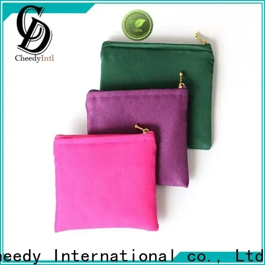 Cheedy pouches faux suede jewelry pouches for business for ring 1