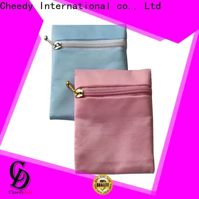 Cheedy New small velvet jewelry bags for business for jewelry 1