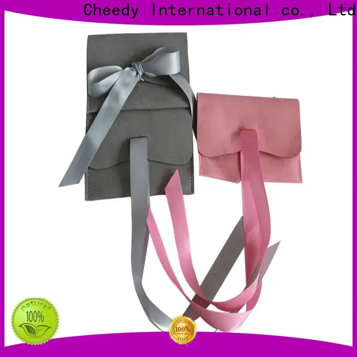 Top blue suede bag customised manufacturers for necklace 1