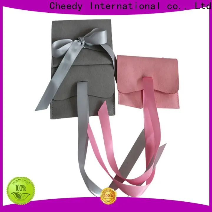 Top blue suede bag customised manufacturers for necklace 1