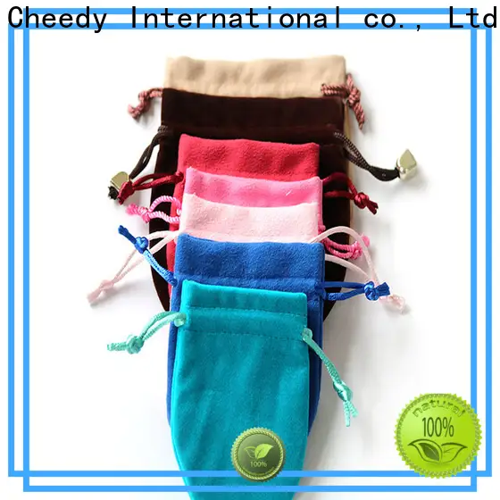 Cheedy Best printed velvet bags suppliers for watch 1