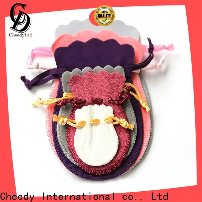 Cheedy velvet black velvet necklace gift box suppliers for ring 1
