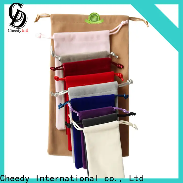 Cheedy Latest velvet gift bags wholesale for business for watch 1