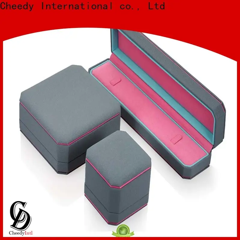 Latest small leather pouch bag boxes company for ring 1