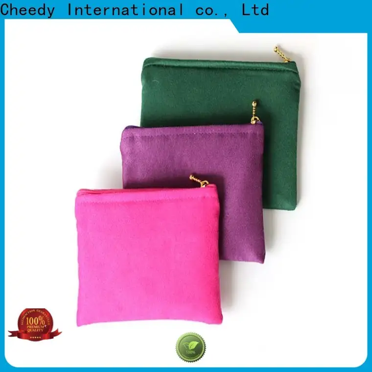 Cheedy New suede pouches jewelry factory for ring 1
