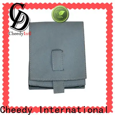 Cheedy Latest yellow suede bag manufacturers for watch 1
