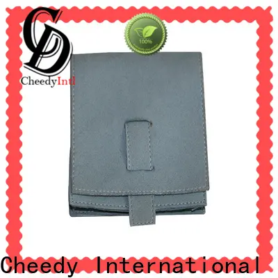 Cheedy Latest yellow suede bag manufacturers for watch 1