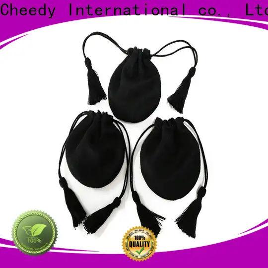 Cheedy High-quality personalized velvet bags manufacturers for jewelry 1