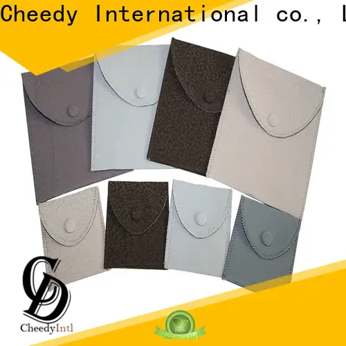 Cheedy pouch leather baseballs for business for necklace 1