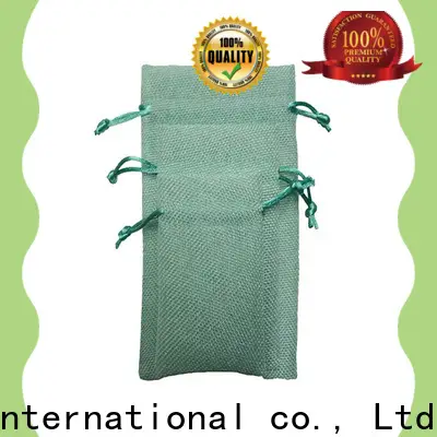 High-quality burlap jewelry pouches linen company for jewelry 1