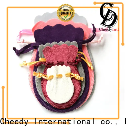 Custom small velvet pouches wholesale bags factory for ring 1