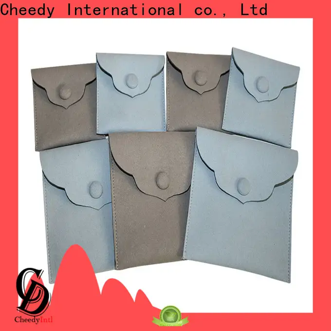 Wholesale leather pouch suppliers personalized factory for necklace 1