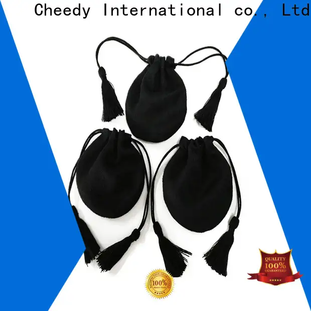 Cheedy New personalized velvet bags manufacturers for jewelry 1