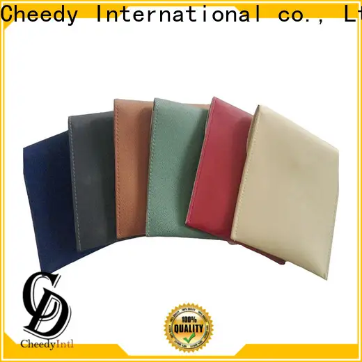 High-quality custom made jewelry packaging pouch suppliers for watch 1