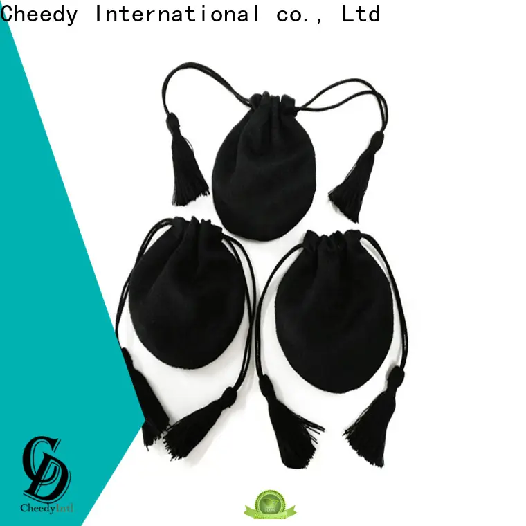 Cheedy packaging suede wrap for business for jewelry 1