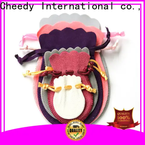 Cheedy New large velvet gift box factory for ring 1