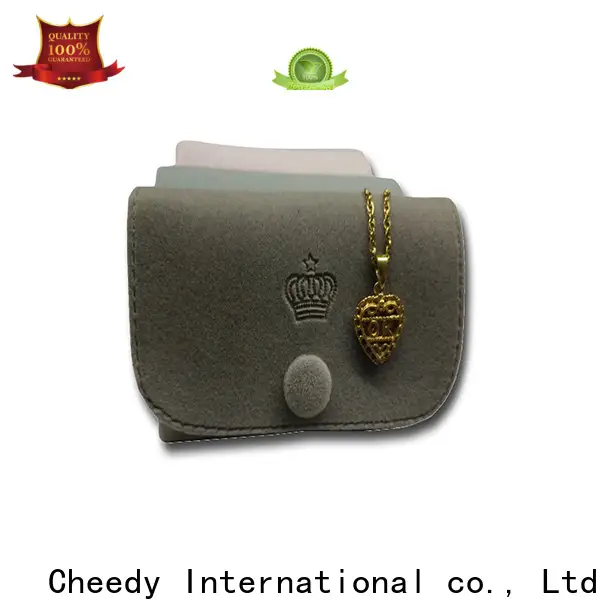 Cheedy New velvet bags pouches suppliers for watch 1