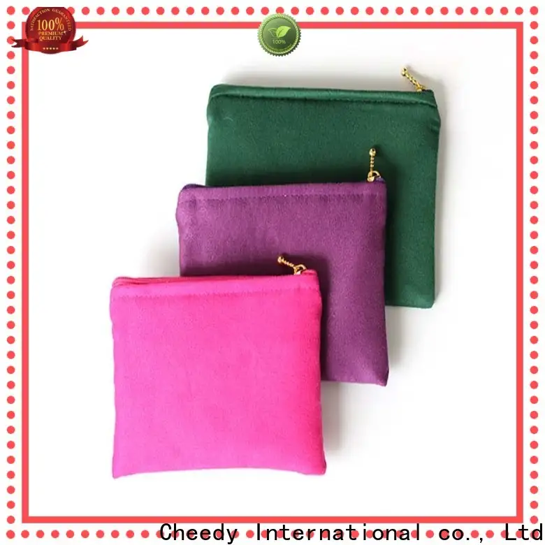 Cheedy faux suede tassel bag for business for ring 1