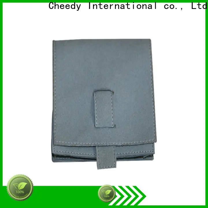Latest small jewelry pouch faux company for necklace 1