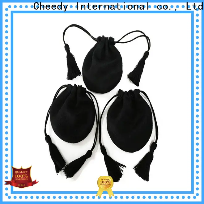 Cheedy Top custom velvet jewelry bags manufacturers for jewelry 1