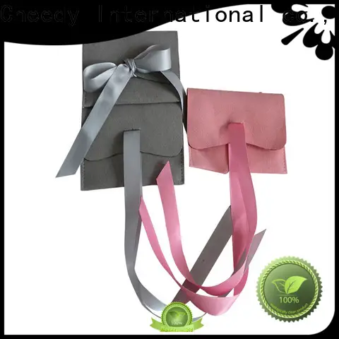 Cheedy customised velvet jewelry bags wholesale company for watch 1