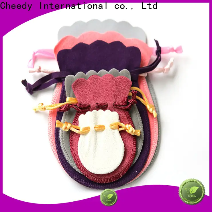 Cheedy Custom velvet jewelry case company for necklace 1