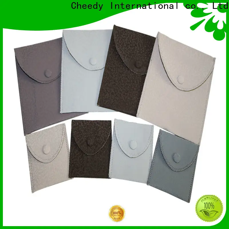 Cheedy Latest velvet jewellery packaging supply for watch 1