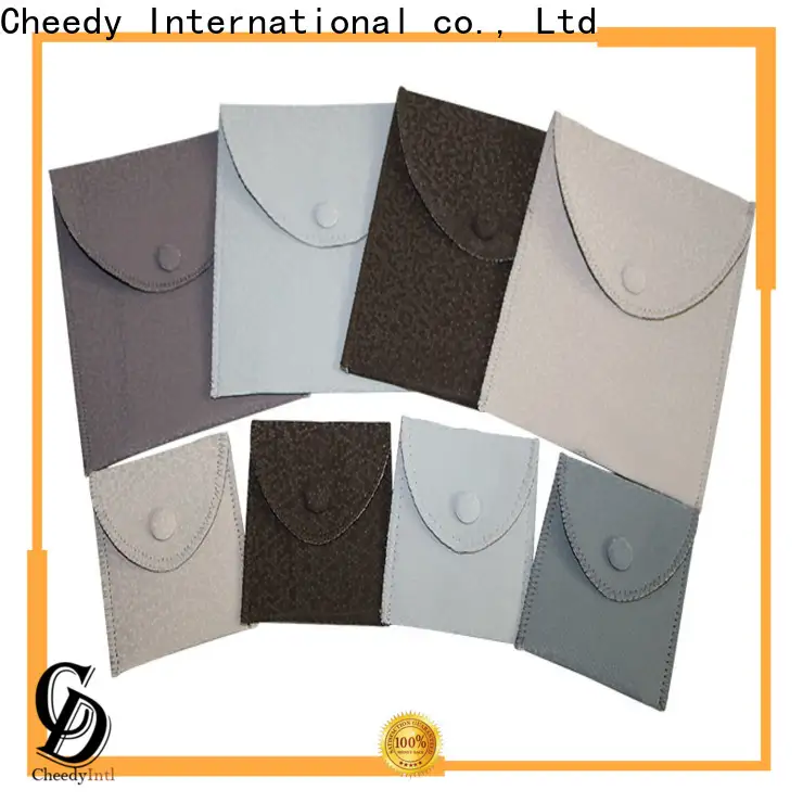 Latest italian leather jewelry box pouch company for necklace 1