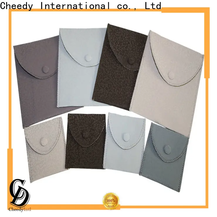 Latest italian leather jewelry box pouch company for necklace 1