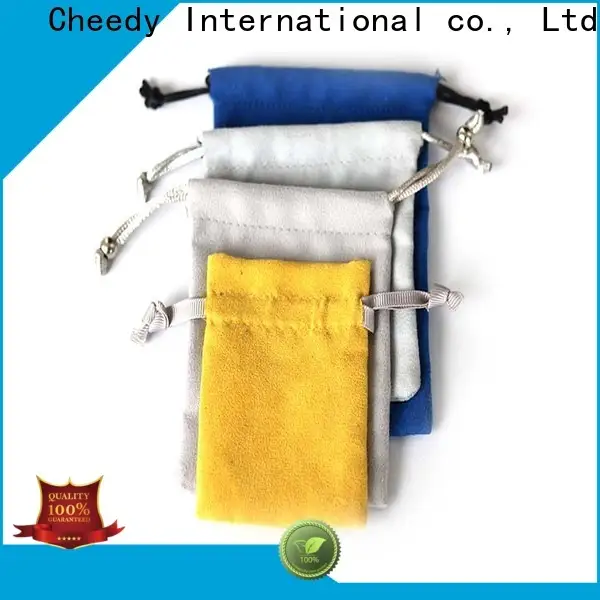 Best velvet jewelry bags wholesale suede for business for ring 1